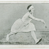 Mlle. Lenglen. Fore-hand Low Volley.