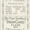 L. A. Godfree. Fore-hand Drive.
