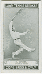 H. Cochet. Overhead Smash.
