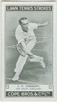 J. O. Anderson. Low Volley (Fore-hand).