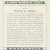 Wilmer L. Allison.