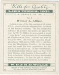 Wilmer L. Allison.