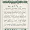 Miss Helen Jacobs.