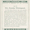 Mrs. Fearnley Whittingstall.