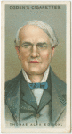 Thomas Alva Edison. (Born 1847.)