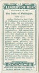 The Duke of Wellington. (1769-1852.)