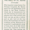 The well of St. Keyne (Cornwall).