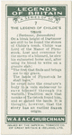 The legend of Childe's Tomb (Dartmoor, Devonshire).