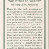 The witch of Wookey (Wookey Hole, Somerset).