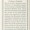 Wayland Smith (Ashbury, Berkshire).