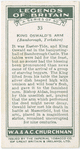 King Oswald's arm (Bamborough, Yorkshire).