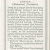 The legend of Richmond Castle (Richmond, Yorkshire).