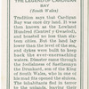 The legend of Cardigan Bay (South Wales).