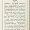 The legend of Donaghadee (Ireland).