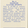 Daimler 2½-litre sports.
