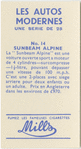 Sunbeam Alpine.