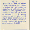 Austin Healey Sprite.