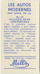 Hillman Minx convertible.