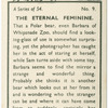 The eternal feminine.
