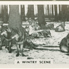 A wintry scene.