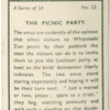 The picnic party.