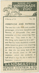 Josephine and Patricia.