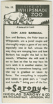 Sam and Barbara.