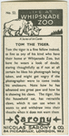 Tom the tiger.