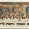 Third Class Dining Saloon.  Canadian Pacific Liner "Empress of Australia."