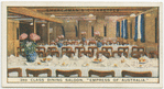 Third Class Dining Saloon.  Canadian Pacific Liner "Empress of Australia."