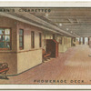 Promenade deck.  P. & O. Liner "Cathay."