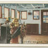 Wheel house.  Motorship "Aorangi," Union Line of N. Zealand.