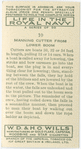 Manning cutter from lower boom.