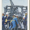 Anti-aircraft gun practice (H.M.S. Rodney.)