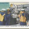 Sun's crew loading 5.5-inch gun (H.M.S. Hood).