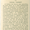 Naval target.
