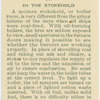 In the stokehold