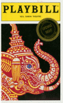 Program for the opening night (4/11/1996) of the revival of The King and I