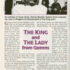 Program for the opening night (4/11/1996) of the revival of The King and I