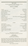 Program for the opening night (4/11/1996) of the revival of The King and I