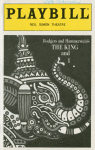 Program for the 1997 revival of The King and I