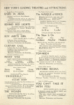 Program (dated 4/19/1937) for Babes in Arms