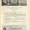 Program (dated 11/23/1938) for The Boys from Syracuse