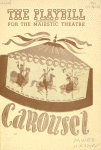 Program for the opening night (4/19/1945) of Carousel