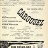 Program for the opening night (4/19/1945) of Carousel