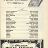 Program for the opening night (4/19/1945) of Carousel