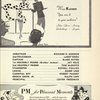 Program for the opening night (4/19/1945) of Carousel