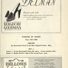 Program for the opening night (4/19/1945) of Carousel