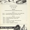 Program for the 1949 revival of Carousel