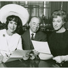 Patrice Munsel [from the cast of The Merry Widow], Richard Rodgers and Risë Stevens [from the cast of The King and I] in publicity photo for the 1964 Lincoln Center revival of The King and I
